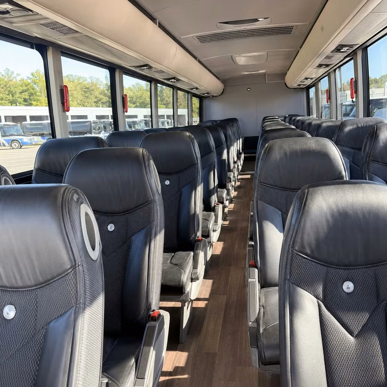 deltona charter bus inside